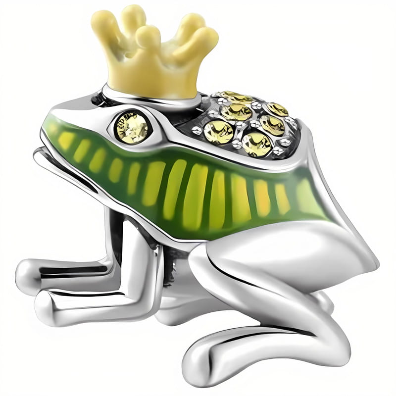 Charms do Pandory - Żaba w Koronie