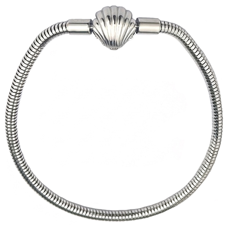 Bransoletka Charms Muszelka - Baza 19 cm